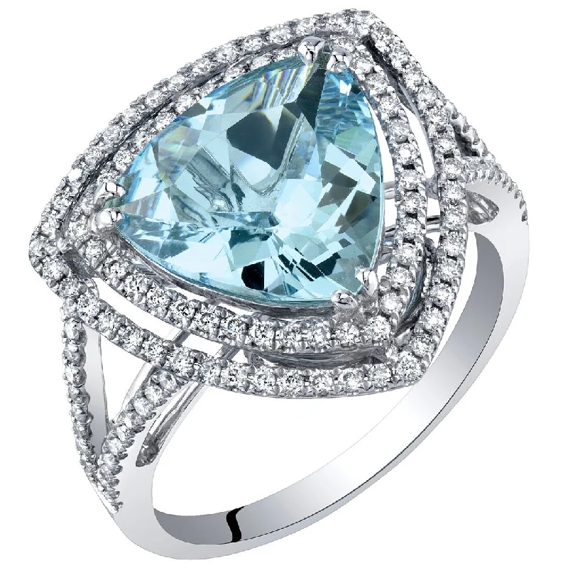 Moonstone Gemstone Rings in Silver - Plated Copper with a Celtic - Inspired Pattern for a Mystical VibeIGI Certified 3 ct Aquamarine and Diamond Ring in 14k White Gold Moonstone Gemstone Rings in Silver - Plated Copper with a Celtic - Inspired Pattern for a Mystical VibeIGI Certified 3 ct Aquamarine and Diamond Ring in 14k White Gold