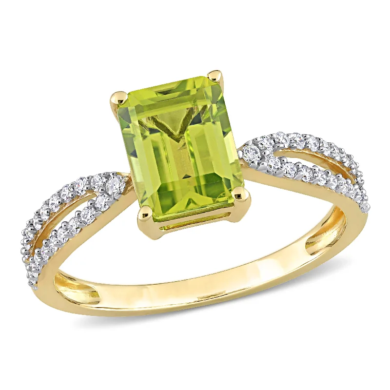Garnet Gemstone Rings in 18K Gold Vermeil with Intricate Engravings for a Traditional AestheticMiadora 1 5/8ct TGW Octagon Peridot and 1/5ct TDW Diamond Ring in 14k Yellow Gold Garnet Gemstone Rings in 18K Gold Vermeil with Intricate Engravings for a Traditional AestheticMiadora 1 5/8ct TGW Octagon Peridot and 1/5ct TDW Diamond Ring in 14k Yellow Gold