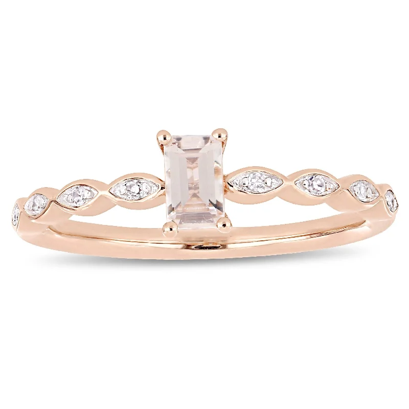 Turquoise Gemstone Rings in 925 Silver with a Southwestern - Inspired Design for a Rustic CharmMiadora 10k Rose Gold 1/4ct TDW Marquise and Round-Cut Diamond Infinity Engagement Ring Turquoise Gemstone Rings in 925 Silver with a Southwestern - Inspired Design for a Rustic CharmMiadora 10k Rose Gold 1/4ct TDW Marquise and Round-Cut Diamond Infinity Engagement Ring