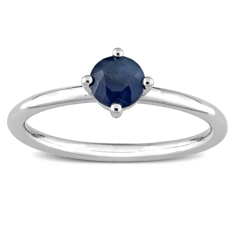 Tourmaline Gemstone Rings in 18K Two - Tone Gold with a Floral - Shaped Setting for a Feminine TouchMiadora 10k White Gold Sapphire Solitaire Stackable Ring Tourmaline Gemstone Rings in 18K Two - Tone Gold with a Floral - Shaped Setting for a Feminine TouchMiadora 10k White Gold Sapphire Solitaire Stackable Ring
