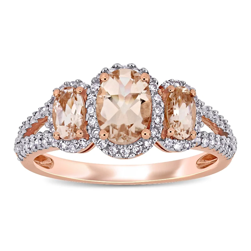 Iolite Gemstone Rings in 10K Gold with a Twisted Band for a Distinctive and Stylish AccessoryMiadora 14k Rose Gold Oval-cut Morganite and 1/3ct TDW Diamond 3-Stone Halo Engagement Ring Iolite Gemstone Rings in 10K Gold with a Twisted Band for a Distinctive and Stylish AccessoryMiadora 14k Rose Gold Oval-cut Morganite and 1/3ct TDW Diamond 3-Stone Halo Engagement Ring