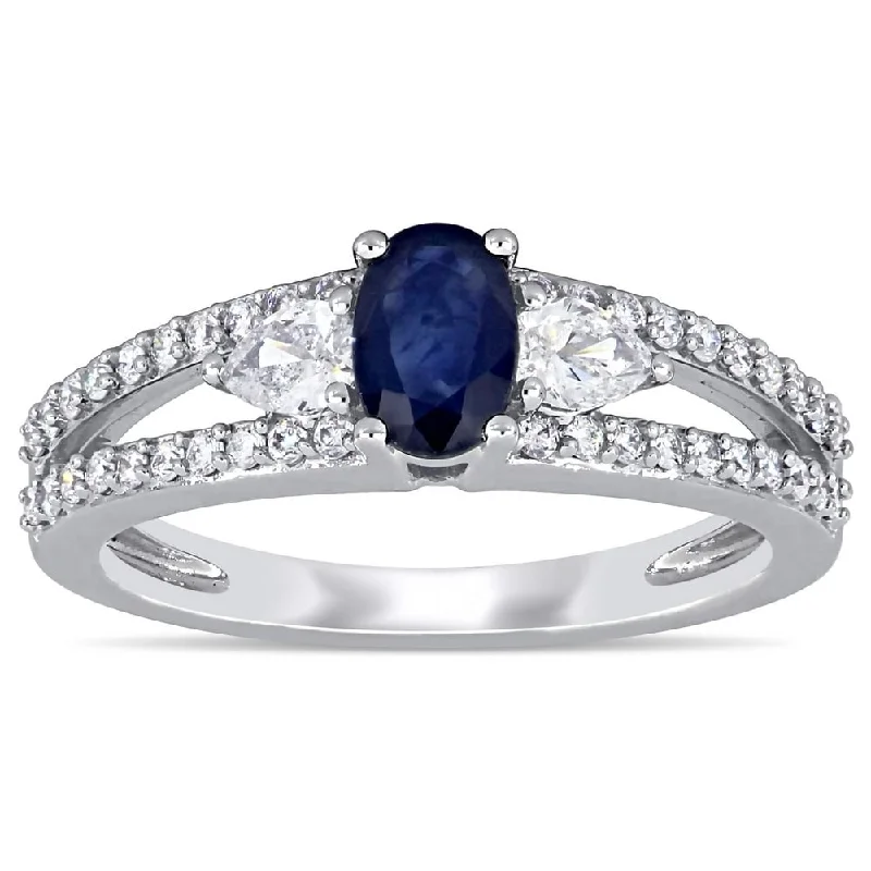 Iolite Gemstone Rings in 10K Gold with a Twisted Band for a Distinctive and Stylish AccessoryMiadora 14k White Gold Blue Sapphire and 1/2ct TDW Split Shank Engagement Ring Iolite Gemstone Rings in 10K Gold with a Twisted Band for a Distinctive and Stylish AccessoryMiadora 14k White Gold Blue Sapphire and 1/2ct TDW Split Shank Engagement Ring
