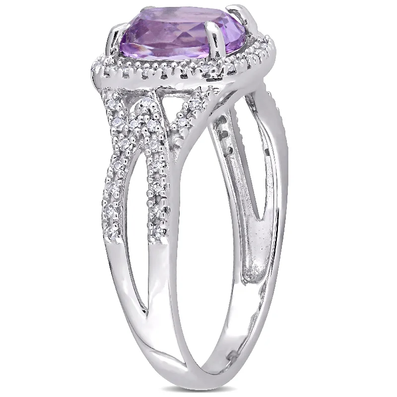 Garnet Gemstone Rings in 18K Gold Vermeil with Intricate Engravings for a Traditional AestheticMiadora 14k White Gold Cushion-cut Kunzite and 1/6ct TDW Diamond Halo Split Shank Engagement Ring Garnet Gemstone Rings in 18K Gold Vermeil with Intricate Engravings for a Traditional AestheticMiadora 14k White Gold Cushion-cut Kunzite and 1/6ct TDW Diamond Halo Split Shank Engagement Ring