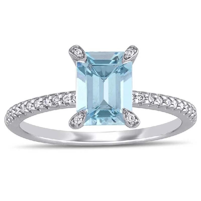 Citrine Gemstone Rings in Stainless Steel with a Stackable Design for a Trendy Everyday WearMiadora 14k White Gold Octagon-Cut Aquamarine and 1/10 CT TDW Diamond Engagement Ring Citrine Gemstone Rings in Stainless Steel with a Stackable Design for a Trendy Everyday WearMiadora 14k White Gold Octagon-Cut Aquamarine and 1/10 CT TDW Diamond Engagement Ring