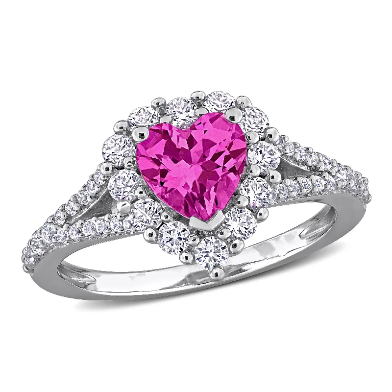 Tanzanite Gemstone Rings in 10K Gold with a Trilogy Design for a Sophisticated GiftMiadora 2 1/2ct TGW Created Pink Sapphire & Created White Sapphire Heart Engagement Ring Sterling Silver Tanzanite Gemstone Rings in 10K Gold with a Trilogy Design for a Sophisticated GiftMiadora 2 1/2ct TGW Created Pink Sapphire & Created White Sapphire Heart Engagement Ring Sterling Silver