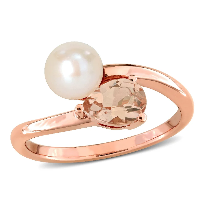 Citrine Gemstone Rings in Stainless Steel with a Stackable Design for a Trendy Everyday WearMiadora 6-6.5mm Cultured Freshwater Pearl and 3/4ct TGW Pear-Cut Morganite 2-Stone Ring in 10k Rose Gold Citrine Gemstone Rings in Stainless Steel with a Stackable Design for a Trendy Everyday WearMiadora 6-6.5mm Cultured Freshwater Pearl and 3/4ct TGW Pear-Cut Morganite 2-Stone Ring in 10k Rose Gold