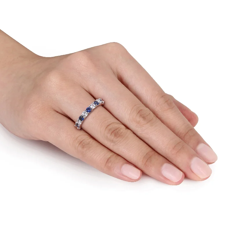 Opal Gemstone Rings in Rose Gold with a Milgrain Edge for a Feminine and Romantic StyleMiadora Created Blue and White Sapphire Stackable Full-Eternity Band Ring in Sterling Silver Opal Gemstone Rings in Rose Gold with a Milgrain Edge for a Feminine and Romantic StyleMiadora Created Blue and White Sapphire Stackable Full-Eternity Band Ring in Sterling Silver