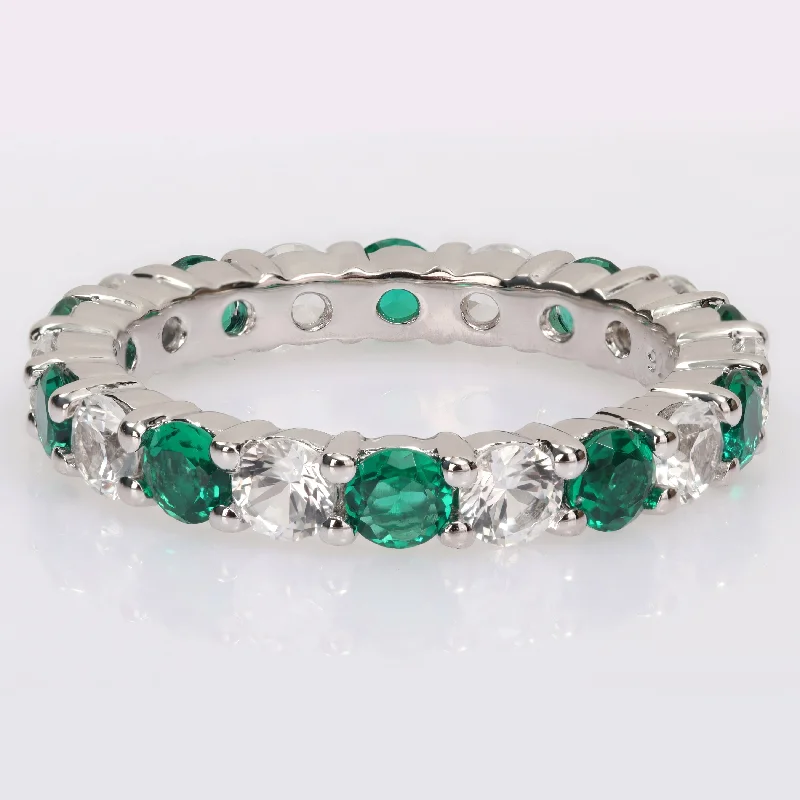 Citrine Gemstone Rings in Stainless Steel with a Stackable Design for a Trendy Everyday WearMiadora Created Emerald and Created White Sapphire Stackable Full-Eternity Band Ring in Sterling Silver Citrine Gemstone Rings in Stainless Steel with a Stackable Design for a Trendy Everyday WearMiadora Created Emerald and Created White Sapphire Stackable Full-Eternity Band Ring in Sterling Silver