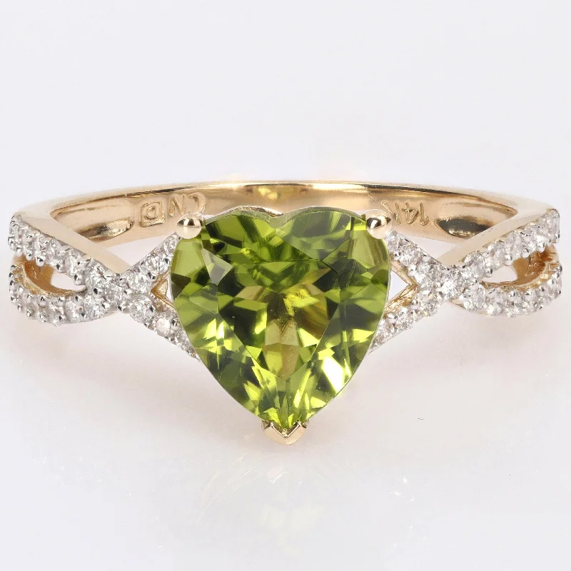 Iolite Gemstone Rings in 10K Gold with a Twisted Band for a Distinctive and Stylish AccessoryMiadora Heart-cut Peridot and 1/5ct TDW Diamond Crossover Ring in 14k Yellow Gold Iolite Gemstone Rings in 10K Gold with a Twisted Band for a Distinctive and Stylish AccessoryMiadora Heart-cut Peridot and 1/5ct TDW Diamond Crossover Ring in 14k Yellow Gold