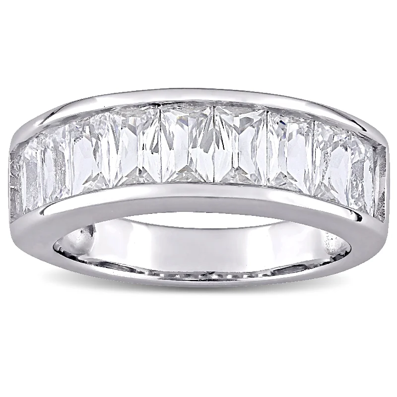 Garnet Gemstone Rings in 18K Gold Vermeil with Intricate Engravings for a Traditional AestheticMiadora Sterling Silver Baguette-cut Created White Sapphire Anniversary Band Ring Garnet Gemstone Rings in 18K Gold Vermeil with Intricate Engravings for a Traditional AestheticMiadora Sterling Silver Baguette-cut Created White Sapphire Anniversary Band Ring