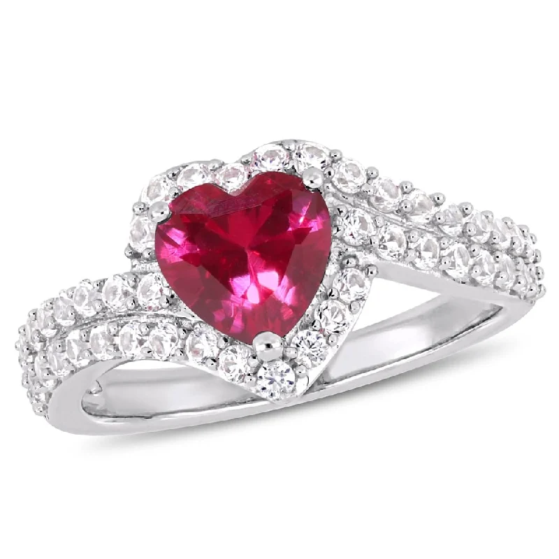 Citrine Gemstone Rings in Stainless Steel with a Stackable Design for a Trendy Everyday WearMiadora Sterling Silver Created Ruby and Created White Sapphire Heart Halo Ring Citrine Gemstone Rings in Stainless Steel with a Stackable Design for a Trendy Everyday WearMiadora Sterling Silver Created Ruby and Created White Sapphire Heart Halo Ring