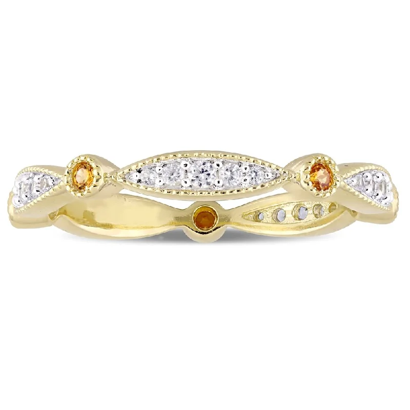 Malachite Gemstone Rings in 14K Gold with a Carved Stone for a Unique and Artistic AppealMiadora Yellow Plated Sterling Silver Created Yellow and Created White Sapphire Anniversary Band Malachite Gemstone Rings in 14K Gold with a Carved Stone for a Unique and Artistic AppealMiadora Yellow Plated Sterling Silver Created Yellow and Created White Sapphire Anniversary Band