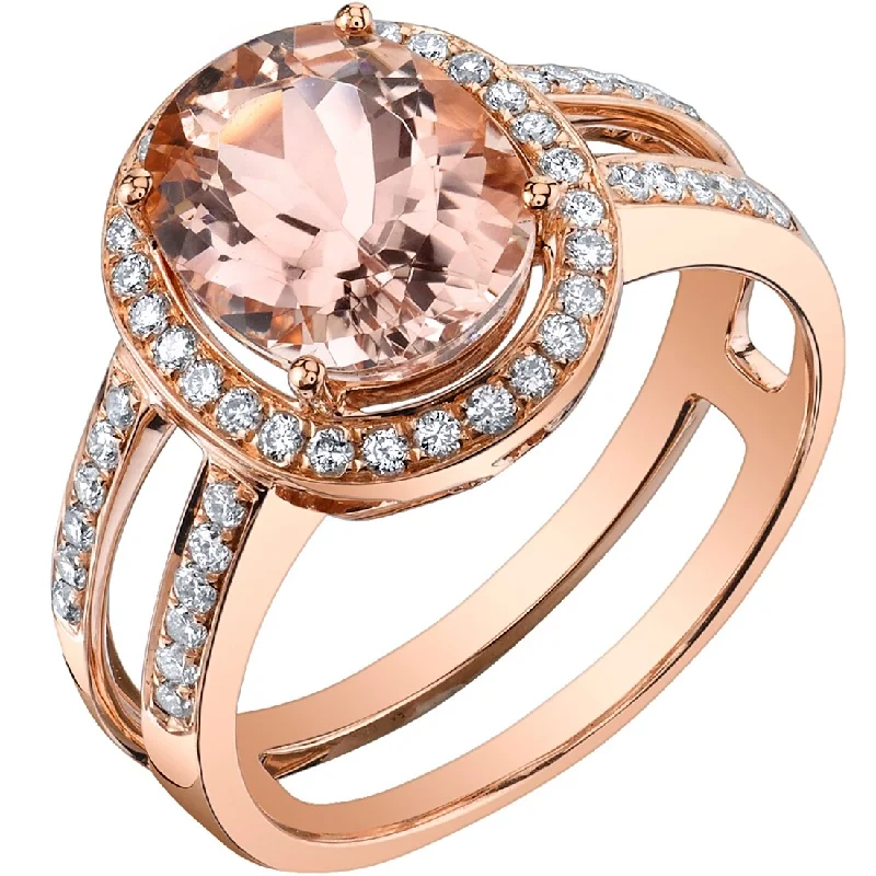 Jasper Gemstone Rings in 18K Gold Vermeil with a Matte Finish for a Subtle and Elegant LookOravo 2.50 ct Morganite Oval and Diamond Ring in 14k Rose Gold Jasper Gemstone Rings in 18K Gold Vermeil with a Matte Finish for a Subtle and Elegant LookOravo 2.50 ct Morganite Oval and Diamond Ring in 14k Rose Gold