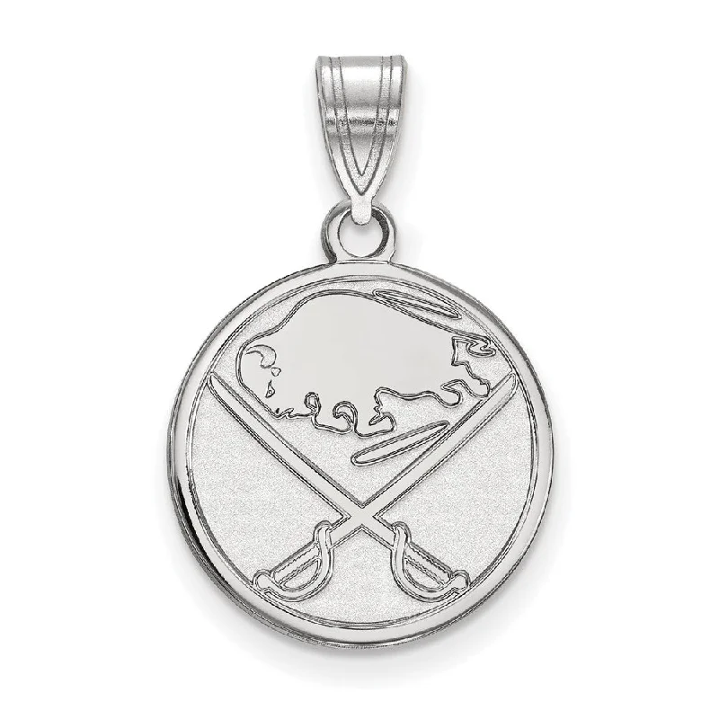 3D - Printed Owl Pendant Necklace in Recycled Plastic for Eco - Conscious Fashionistas10k White Gold NHL Buffalo Sabres Medium Pendant 3D - Printed Owl Pendant Necklace in Recycled Plastic for Eco - Conscious Fashionistas10k White Gold NHL Buffalo Sabres Medium Pendant