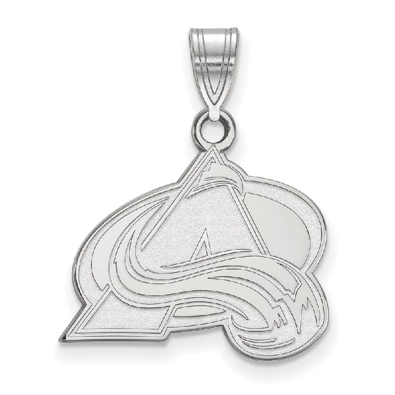 Custom - Engraved Initial Pendant Necklace in Sterling Silver for Mother's Day Gift10k White Gold NHL Colorado Avalanche Medium Pendant Custom - Engraved Initial Pendant Necklace in Sterling Silver for Mother's Day Gift10k White Gold NHL Colorado Avalanche Medium Pendant