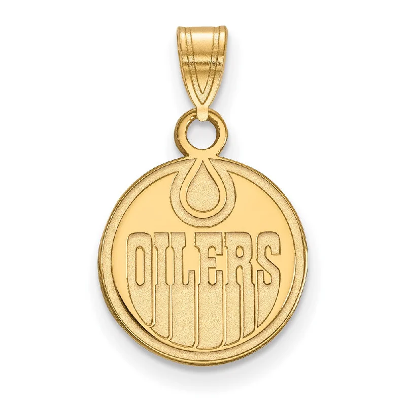 LED - Illuminated Moon Pendant Necklace for Nighttime Events10k Yellow Gold NHL Edmonton Oilers Small Disc Pendant LED - Illuminated Moon Pendant Necklace for Nighttime Events10k Yellow Gold NHL Edmonton Oilers Small Disc Pendant