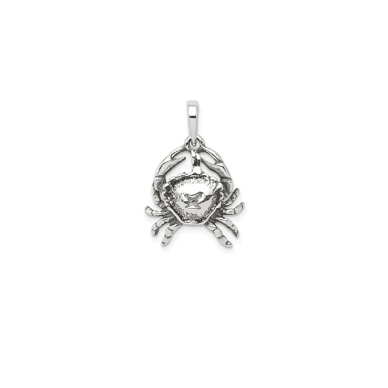 Dainty Gold - Plated Angel Wing Pendant Necklace for Sensitive Skin Owners3-D Antique-Finish Cancer Zodiac Pendant (Silver) Dainty Gold - Plated Angel Wing Pendant Necklace for Sensitive Skin Owners3-D Antique-Finish Cancer Zodiac Pendant (Silver)