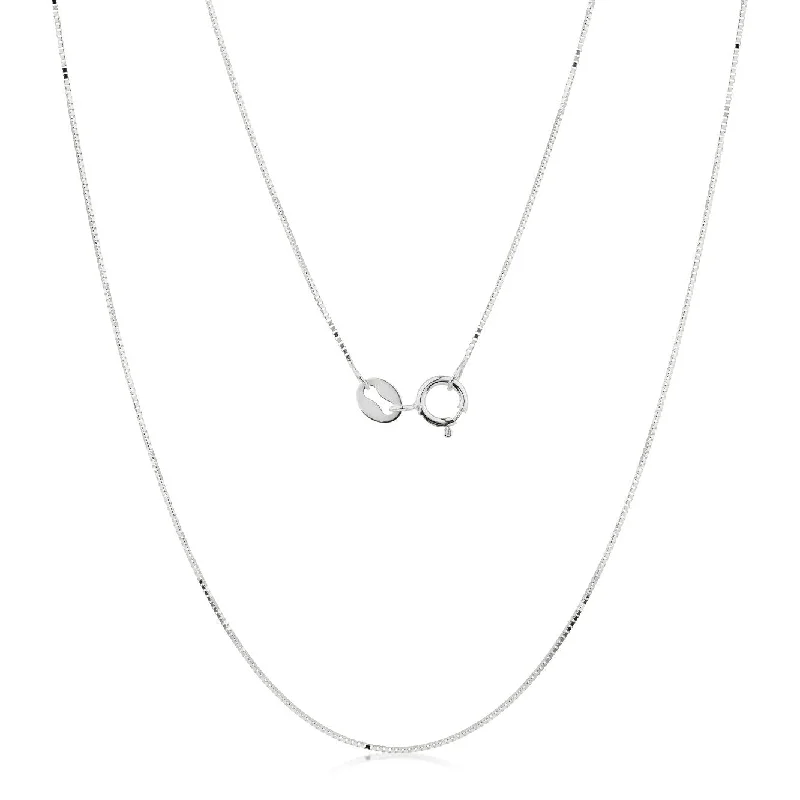 Double - Sided Pendant Necklace with a Photo Insert for Memory - Keepers40CM box chain in 10 carat white gold Double - Sided Pendant Necklace with a Photo Insert for Memory - Keepers40CM box chain in 10 carat white gold