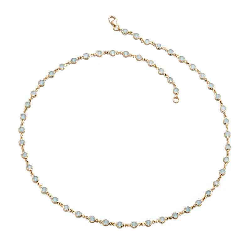 Magnetic - Closure Pendant Necklace with a Hidden Compartment for Secret KeepersBezel-Set Aquamarine Necklace Magnetic - Closure Pendant Necklace with a Hidden Compartment for Secret KeepersBezel-Set Aquamarine Necklace