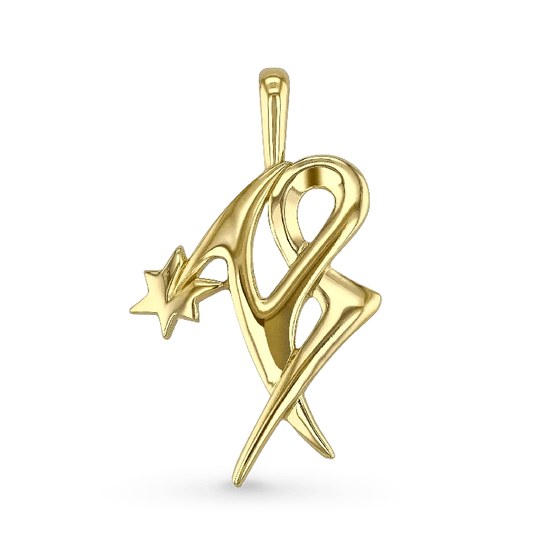 Vintage - Reproduction Cameo Pendant Necklace in Brass for Retro - Style LoversCapricorn Zodiac Pendant Vintage - Reproduction Cameo Pendant Necklace in Brass for Retro - Style LoversCapricorn Zodiac Pendant
