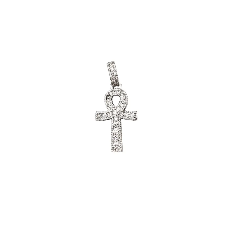 Multi - Colored Beaded Starfish Pendant Necklace for Beach - Themed WeddingsIced-Out Ankh CZ Pendant (Silver) Multi - Colored Beaded Starfish Pendant Necklace for Beach - Themed WeddingsIced-Out Ankh CZ Pendant (Silver)