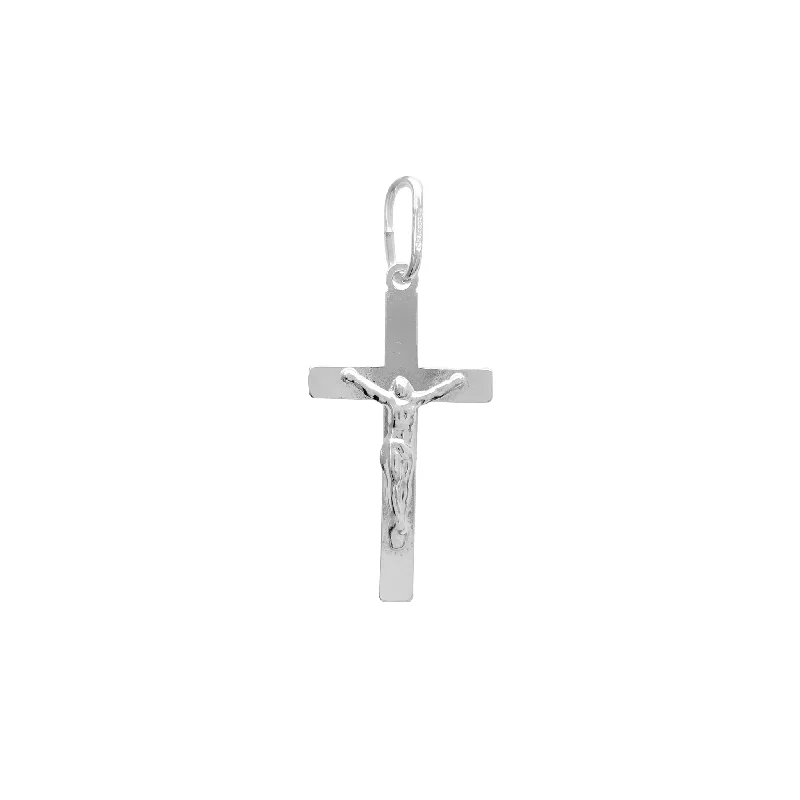 LED - Illuminated Moon Pendant Necklace for Nighttime EventsCrucifix Plain Cross Pendant (Silver) LED - Illuminated Moon Pendant Necklace for Nighttime EventsCrucifix Plain Cross Pendant (Silver)