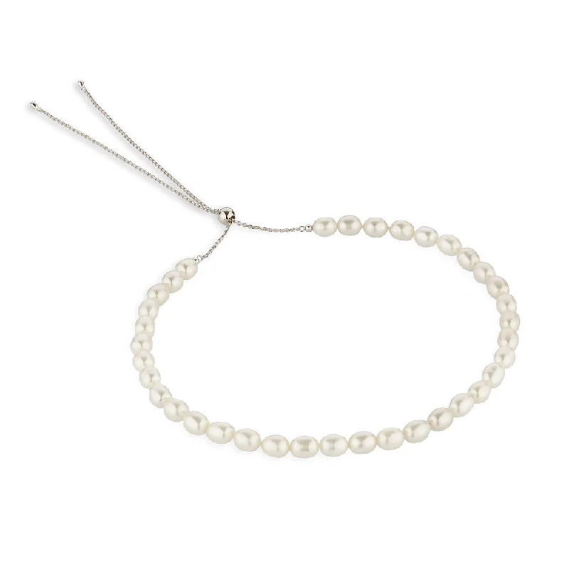 Custom - Engraved Initial Pendant Necklace in Sterling Silver for Mother's Day GiftCultured freshwater pearl slider necklace in sterling silver Custom - Engraved Initial Pendant Necklace in Sterling Silver for Mother's Day GiftCultured freshwater pearl slider necklace in sterling silver