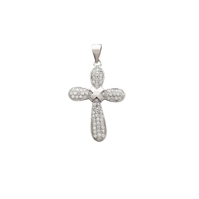 Braided Hemp Rope Necklace with a Seashell Pendant for Summer BeachgoersCz Cross Pendant (Silver) Braided Hemp Rope Necklace with a Seashell Pendant for Summer BeachgoersCz Cross Pendant (Silver)