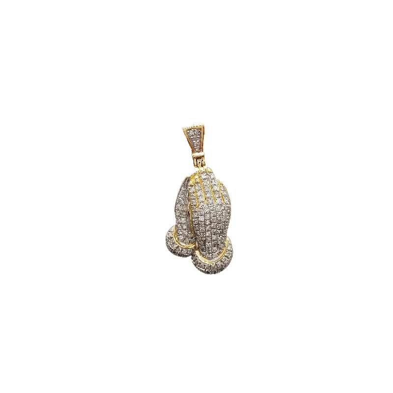 3D - Printed Owl Pendant Necklace in Recycled Plastic for Eco - Conscious FashionistasDiamond Praying Hand Pendant (10K) 3D - Printed Owl Pendant Necklace in Recycled Plastic for Eco - Conscious FashionistasDiamond Praying Hand Pendant (10K)