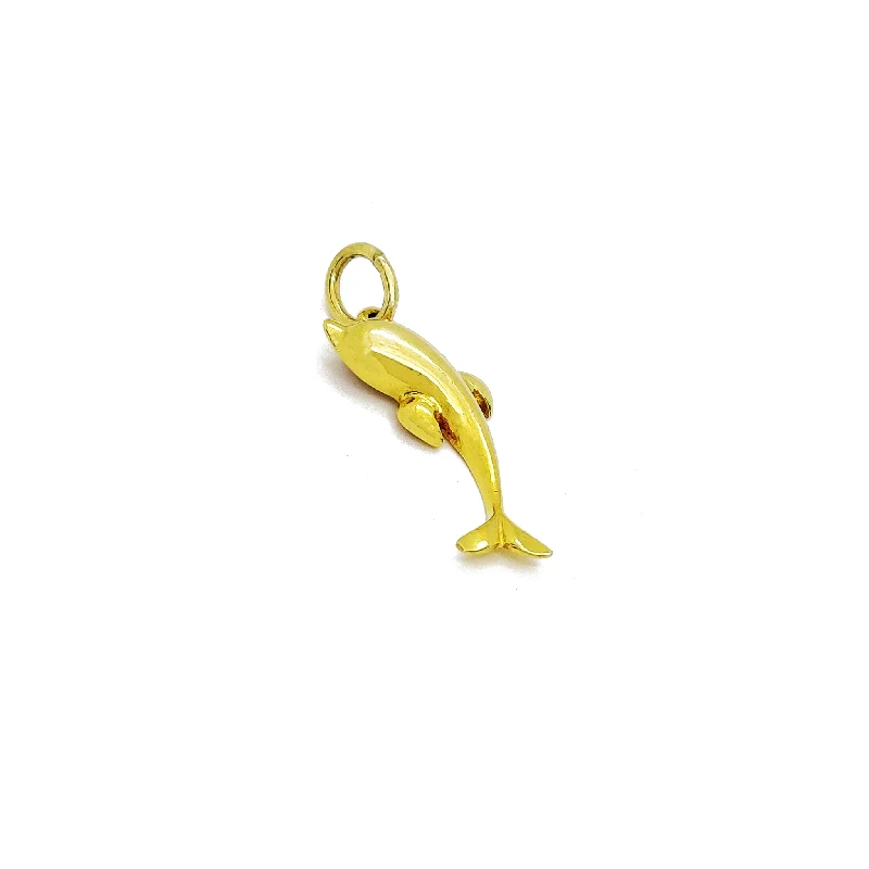 Water - Resistant Stainless Steel Diving - Themed Pendant for DiversDolphin Pendant (14K) Water - Resistant Stainless Steel Diving - Themed Pendant for DiversDolphin Pendant (14K)