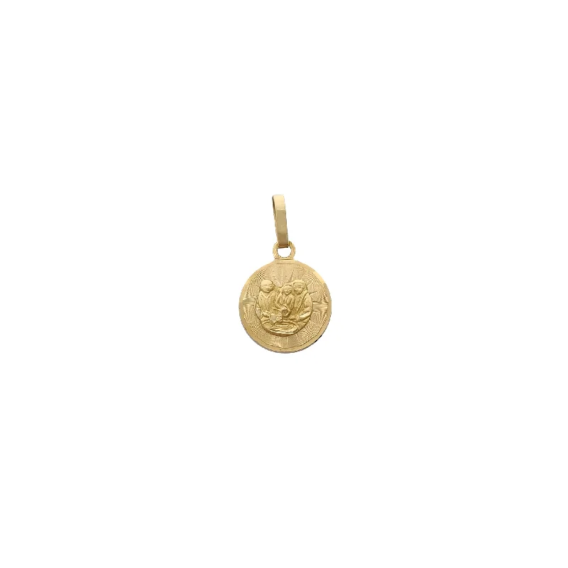 3D - Printed Polymer Clay Animal - Print Pendant for a Fun and Quirky AccessoryHoly Family Medallion Pendant (14K) 3D - Printed Polymer Clay Animal - Print Pendant for a Fun and Quirky AccessoryHoly Family Medallion Pendant (14K)