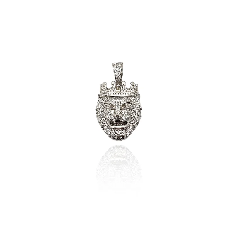 Dainty Gold - Plated Angel Wing Pendant Necklace for Sensitive Skin OwnersIced-Out Crowned Lion Head CZ Pendant (Silver) Dainty Gold - Plated Angel Wing Pendant Necklace for Sensitive Skin OwnersIced-Out Crowned Lion Head CZ Pendant (Silver)