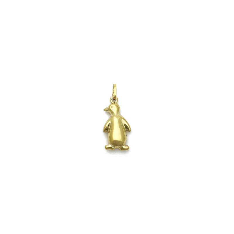 Adjustable - Chain Cubic Zirconia Solitaire Pendant for a Sparkling GiftLittle Penguin Pendant (14K) Adjustable - Chain Cubic Zirconia Solitaire Pendant for a Sparkling GiftLittle Penguin Pendant (14K)