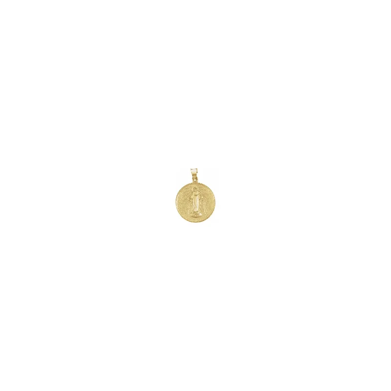 Antique - Inspired Filigree - Worked Cross Pendant Necklace for Religious CeremoniesMiraculous Medal (18K) Antique - Inspired Filigree - Worked Cross Pendant Necklace for Religious CeremoniesMiraculous Medal (18K)