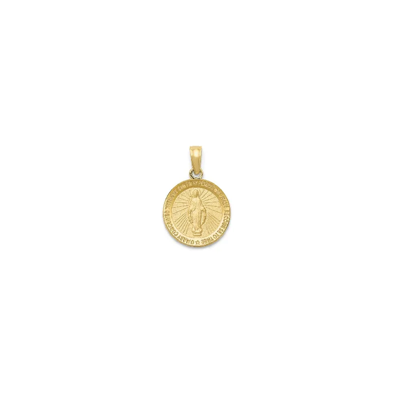 Hypoallergenic Titanium Infinity Symbol Pendant for Sensitive SkinMiraculous Medal Circle Pendant (14K) Hypoallergenic Titanium Infinity Symbol Pendant for Sensitive SkinMiraculous Medal Circle Pendant (14K)