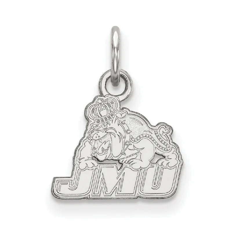 Double - Sided Pendant Necklace with a Photo Insert for Memory - KeepersSterling Silver James Madison U XS (Tiny) Charm or Pendant Double - Sided Pendant Necklace with a Photo Insert for Memory - KeepersSterling Silver James Madison U XS (Tiny) Charm or Pendant