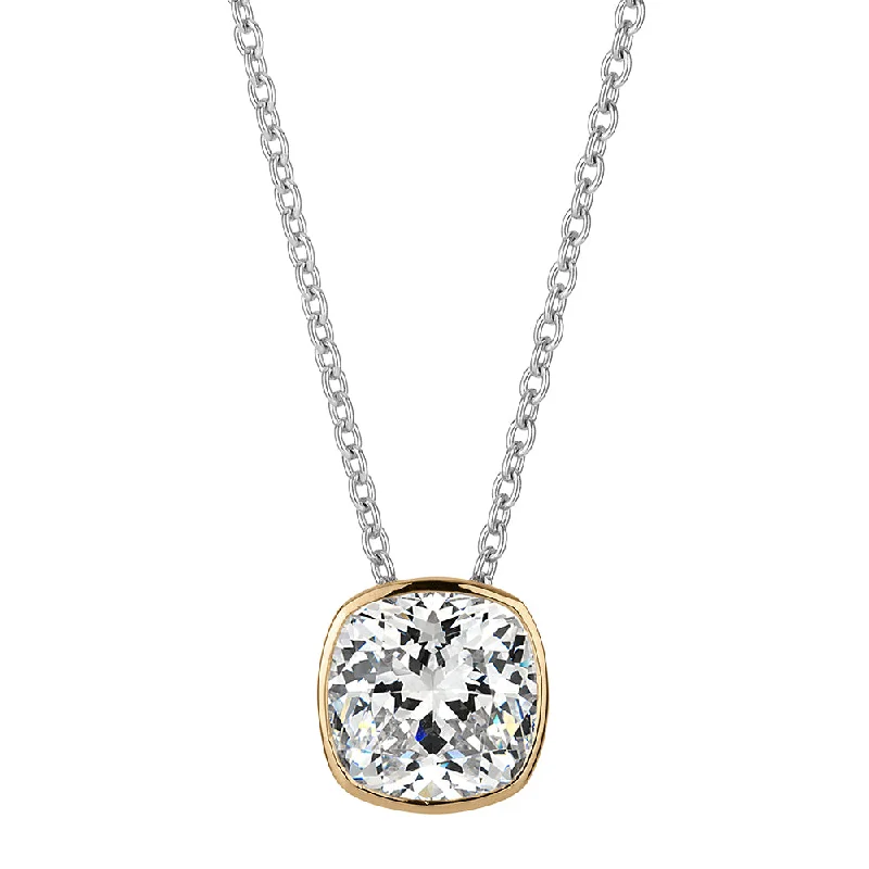 Hypoallergenic Stainless Steel Dog Tag Pendant Necklace for Active MenNecklace with 0.76 carats* of diamond simulants in 10 carat yellow gold and sterling silver Hypoallergenic Stainless Steel Dog Tag Pendant Necklace for Active MenNecklace with 0.76 carats* of diamond simulants in 10 carat yellow gold and sterling silver