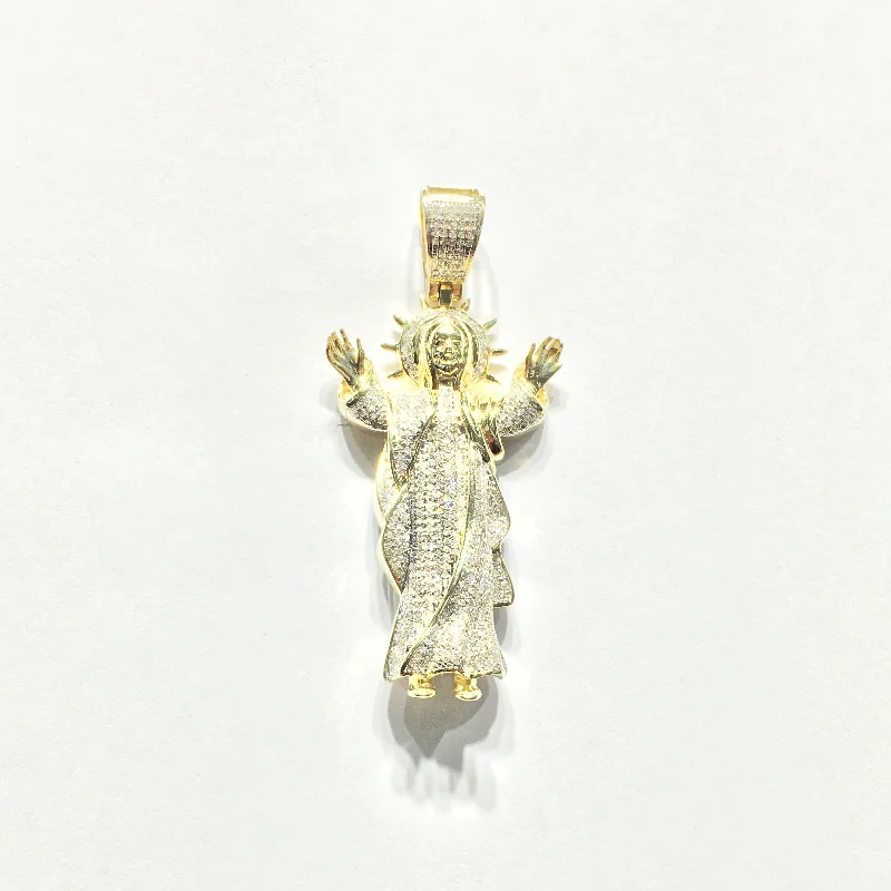 3D - Printed Owl Pendant Necklace in Recycled Plastic for Eco - Conscious FashionistasOpen Arms Whole Body Jesus Diamond Iced-Out Pendant (10K) 3D - Printed Owl Pendant Necklace in Recycled Plastic for Eco - Conscious FashionistasOpen Arms Whole Body Jesus Diamond Iced-Out Pendant (10K)