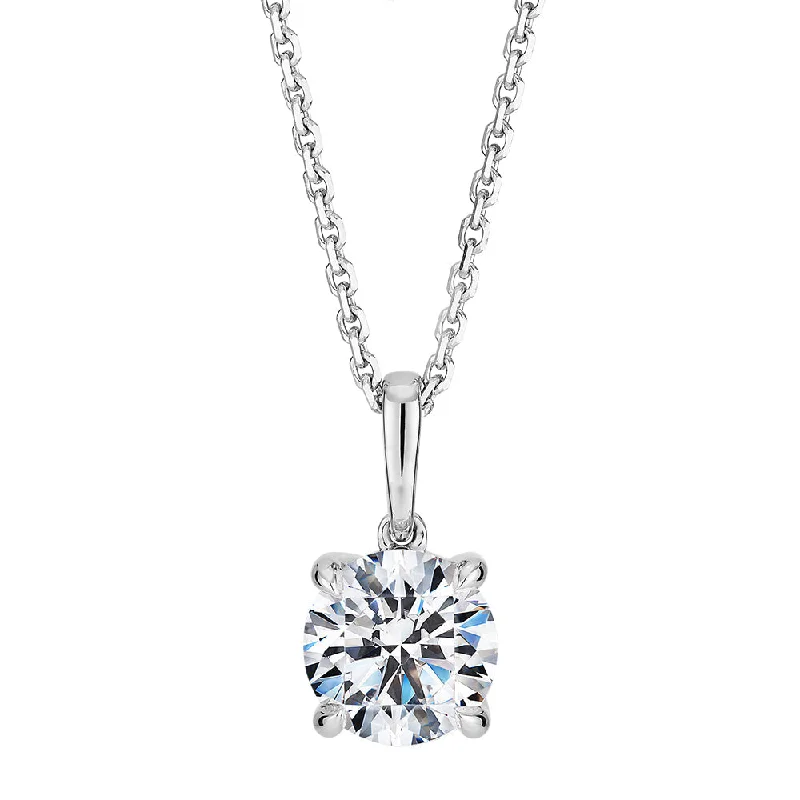 Dainty Gold - Plated Angel Wing Pendant Necklace for Sensitive Skin OwnersPremium Certified Laboratory Created Diamond, 1.00 carat round brilliant solitaire pendant in 14 carat white gold Dainty Gold - Plated Angel Wing Pendant Necklace for Sensitive Skin OwnersPremium Certified Laboratory Created Diamond, 1.00 carat round brilliant solitaire pendant in 14 carat white gold