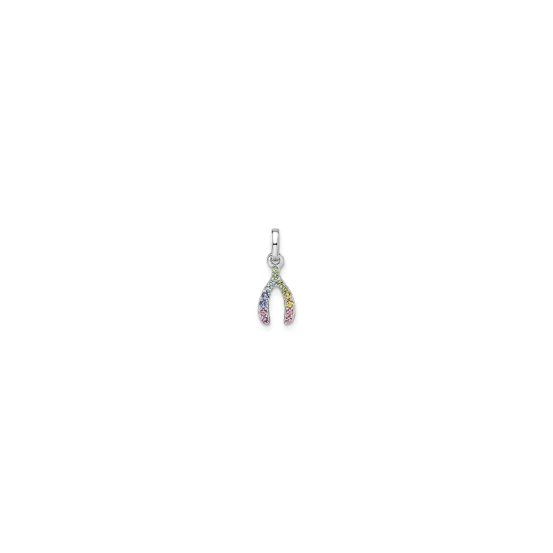 3D - Printed Owl Pendant Necklace in Recycled Plastic for Eco - Conscious FashionistasRainbow Crystal Wishbone Pendant (Silver) 3D - Printed Owl Pendant Necklace in Recycled Plastic for Eco - Conscious FashionistasRainbow Crystal Wishbone Pendant (Silver)
