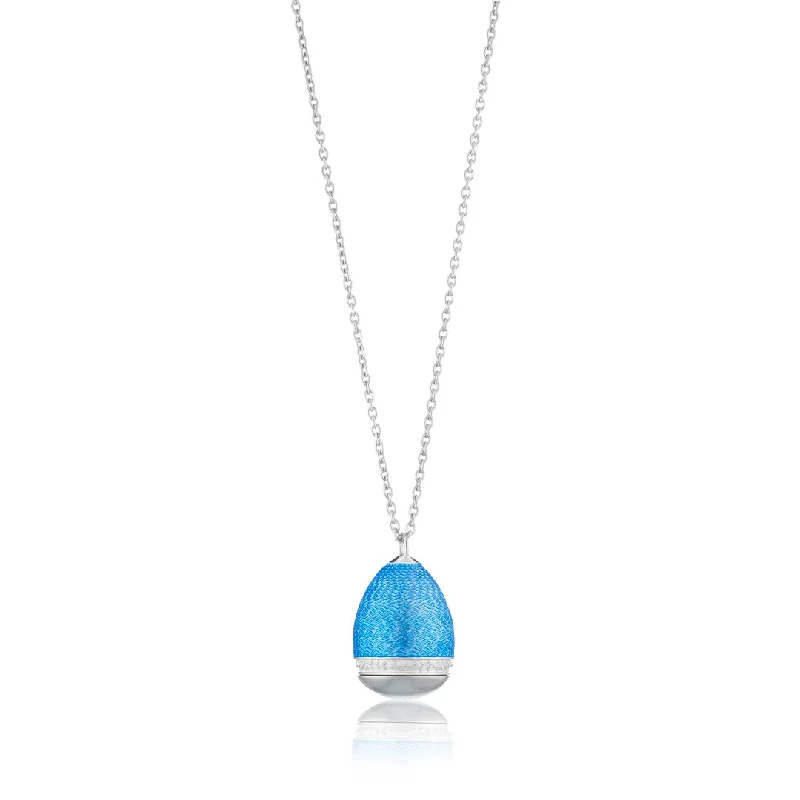 Statement - Making Large - Gemstone - Studded Geometric Pendant Necklace for Evening PartiesBlue Enamel Secret Message Locket Necklace Statement - Making Large - Gemstone - Studded Geometric Pendant Necklace for Evening PartiesBlue Enamel Secret Message Locket Necklace