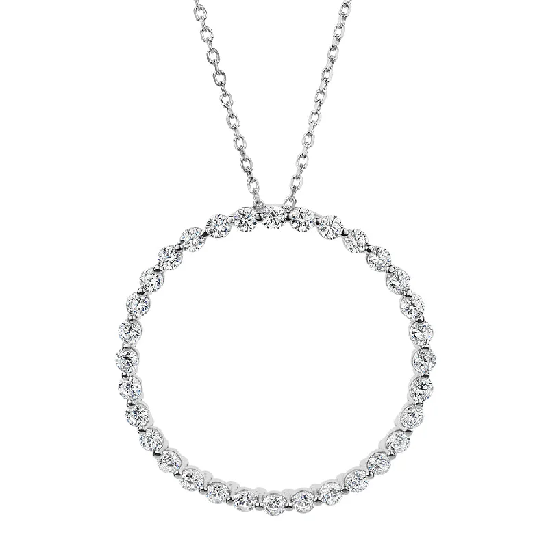 Antique - Inspired Filigree - Worked Cross Pendant Necklace for Religious CeremoniesRound Brilliant necklace with 1.2 carats* of diamond simulants in sterling silver Antique - Inspired Filigree - Worked Cross Pendant Necklace for Religious CeremoniesRound Brilliant necklace with 1.2 carats* of diamond simulants in sterling silver