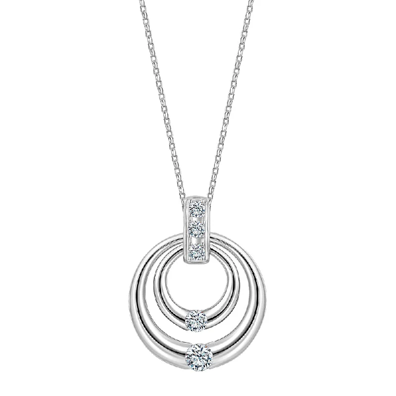 Braided Hemp Rope Necklace with a Seashell Pendant for Summer BeachgoersRound Brilliant pendant with 0.27 carats* of diamond simulants in sterling silver Braided Hemp Rope Necklace with a Seashell Pendant for Summer BeachgoersRound Brilliant pendant with 0.27 carats* of diamond simulants in sterling silver