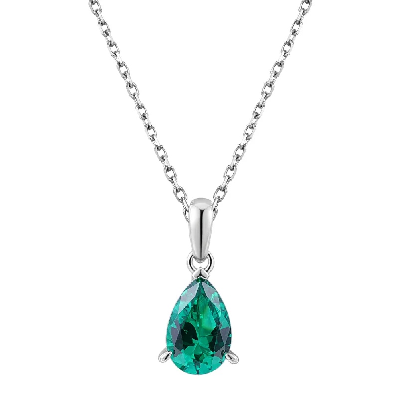 3D - Printed Owl Pendant Necklace in Recycled Plastic for Eco - Conscious FashionistasRound Brilliant solitaire necklace with emerald simulant in sterling silver 3D - Printed Owl Pendant Necklace in Recycled Plastic for Eco - Conscious FashionistasRound Brilliant solitaire necklace with emerald simulant in sterling silver