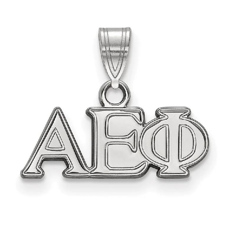 Pave - Set Cubic Zirconia Crown Pendant Necklace for Little Princess - Themed Birthday PartiesSterling Silver Alpha Epsilon Phi Small Greek Letters Pendant Pave - Set Cubic Zirconia Crown Pendant Necklace for Little Princess - Themed Birthday PartiesSterling Silver Alpha Epsilon Phi Small Greek Letters Pendant