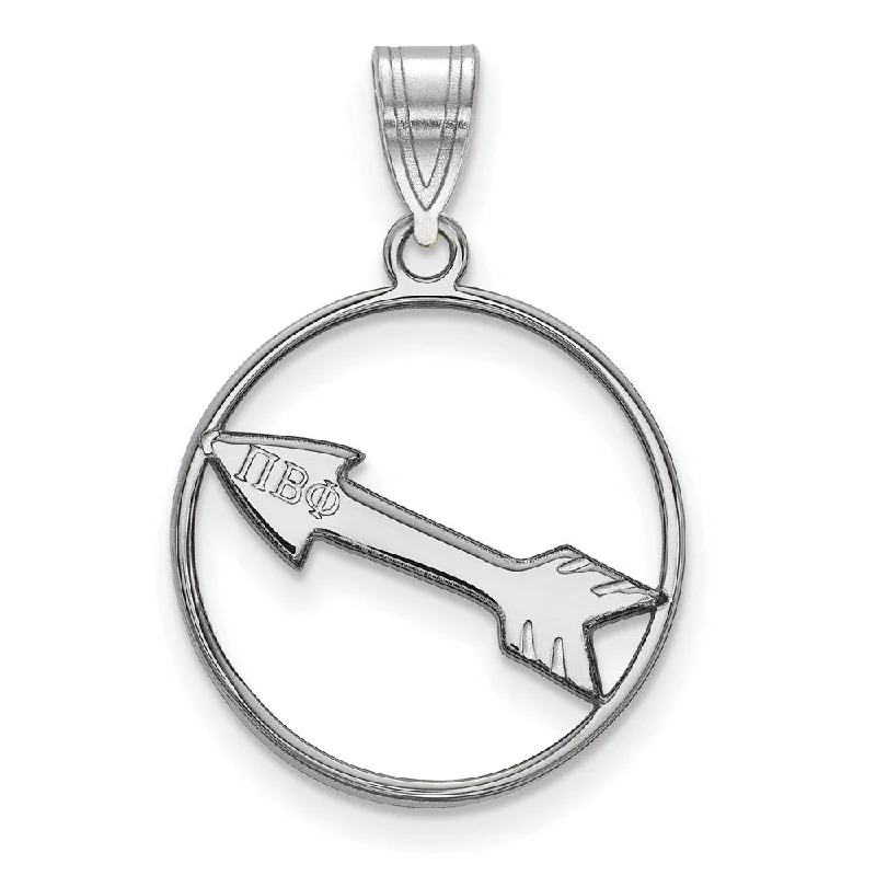 Hypoallergenic Stainless Steel Dog Tag Pendant Necklace for Active MenSterling Silver Pi Beta Phi Medium Circle Pendant Hypoallergenic Stainless Steel Dog Tag Pendant Necklace for Active MenSterling Silver Pi Beta Phi Medium Circle Pendant