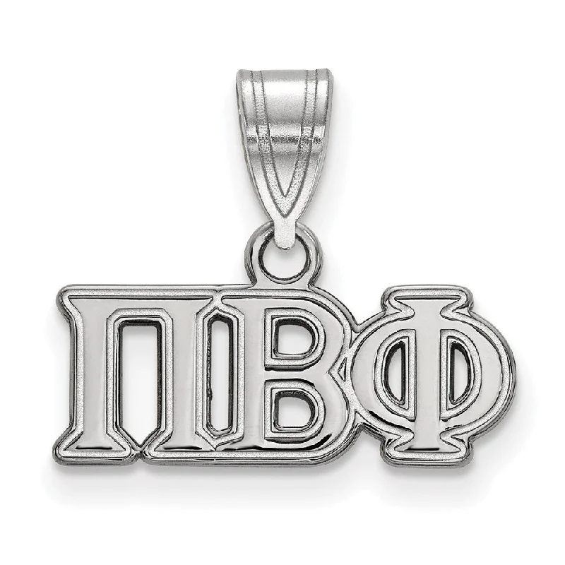 Multi - Colored Beaded Starfish Pendant Necklace for Beach - Themed WeddingsSterling Silver Pi Beta Phi Medium Greek Letters Pendant Multi - Colored Beaded Starfish Pendant Necklace for Beach - Themed WeddingsSterling Silver Pi Beta Phi Medium Greek Letters Pendant
