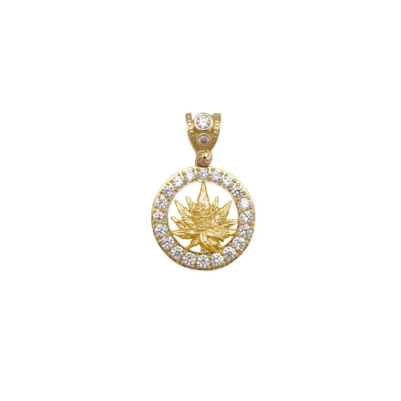 Custom - Engraved Initial Pendant Necklace in Sterling Silver for Mother's Day GiftStone-Set Round Framed Cannabis Leaf Pendant (10K) Custom - Engraved Initial Pendant Necklace in Sterling Silver for Mother's Day GiftStone-Set Round Framed Cannabis Leaf Pendant (10K)